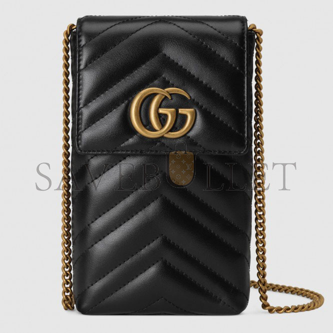 G*u*i gg marmont matelassÉ mini bag 672251 （20*10*3.5cm）